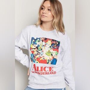 Vintage Alice in Wonderland Sweater